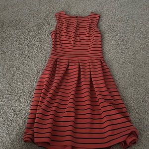 Mossimo black and pink A-line dress